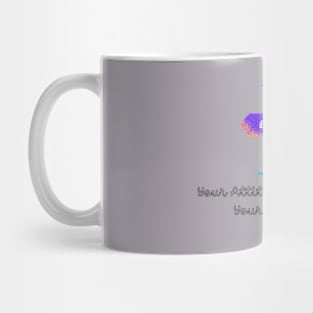 Your Attitude Determines Your Direction Mug